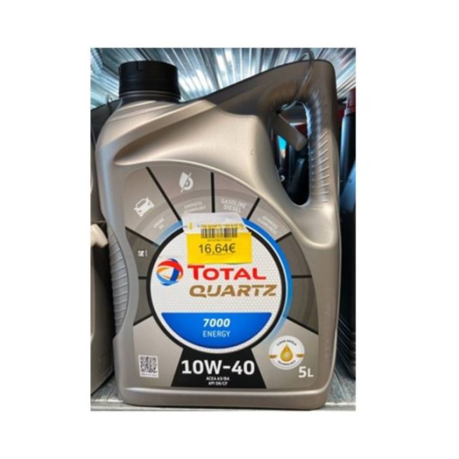 5L TOTAL QUARTZ 7000 10W-40