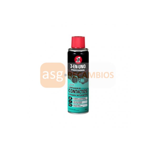 3 EN UNO LIMPIADOR DE CONTACTOS 250ML