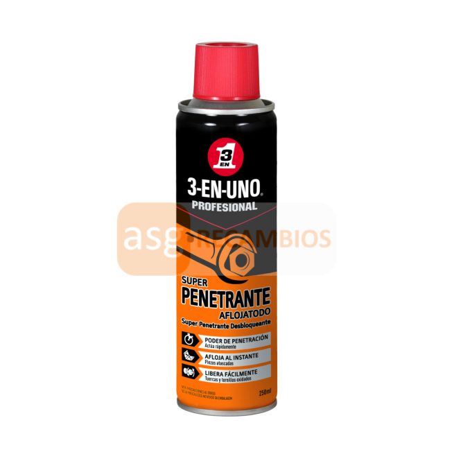 SUPER PENETRANTE AFLOJATODO 3 EN 1 SPRAY 250ML