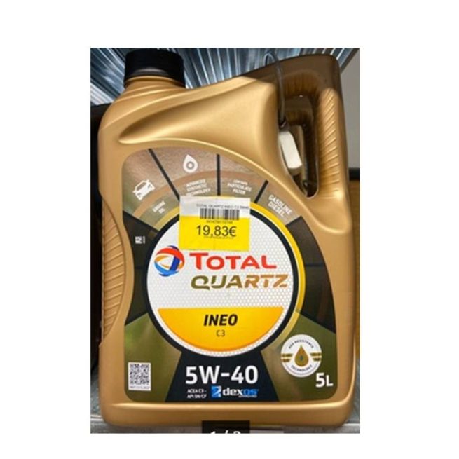 5L TOTAL QUARTZ INEO C3 5W-40