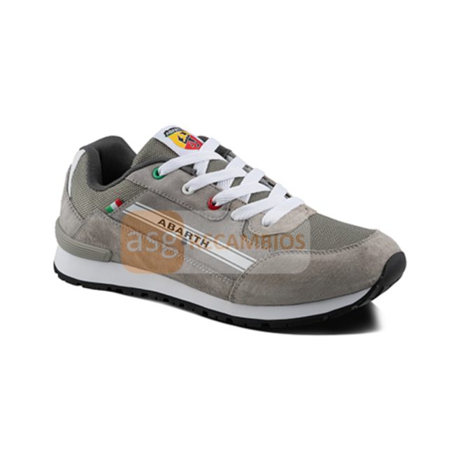 ZAPATO ABARTH SUEDE COMPETIZIONE GRIS