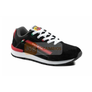ZAPATO ABARTH SUEDE COMPETIZIONE NEGRO
