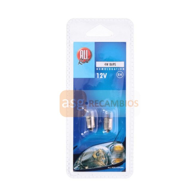 ALL RIDE 12V 4W BA9S 12V