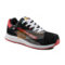 ZAPATO ABARTH SUEDE NEGRO-ROJO