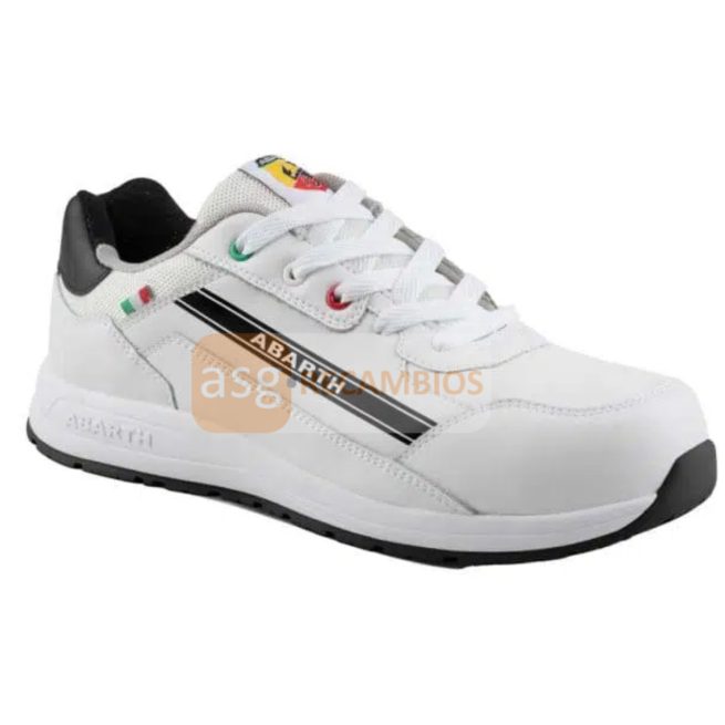 ZAPATO ABARTH NUBUCK WHITE