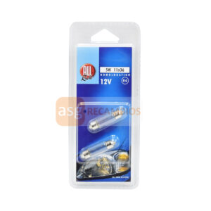 ALL RIDE 5W 10x36 12V BOMBILLA