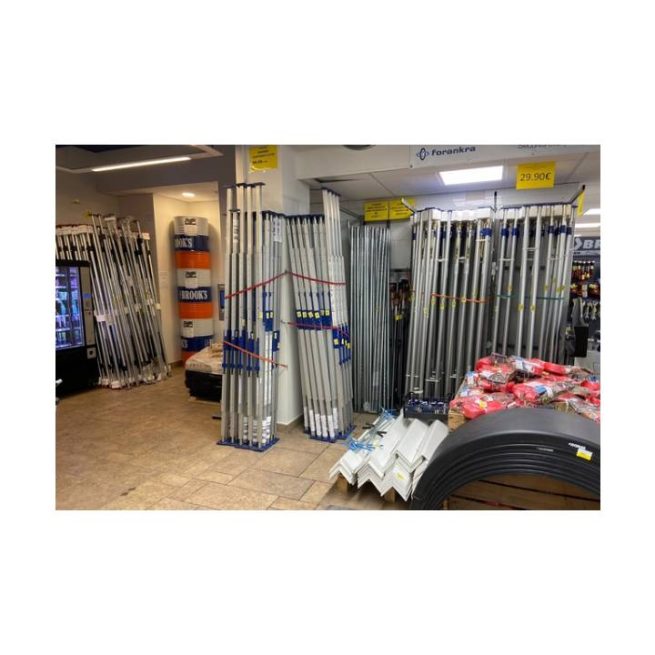 BARRA CARGO BAR ACERO Ø38MM FRIGORIFICO