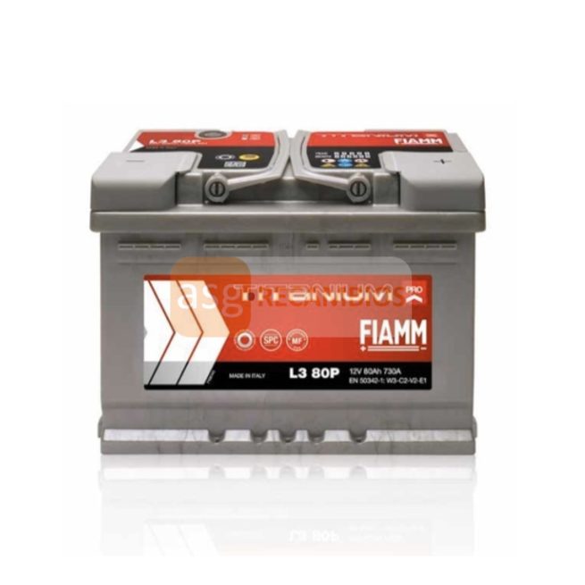 BATERÍA TITANIUM L3 80P 12v 80ah 730a