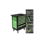 CARRO CON HERRAMIENTAS 7 CAJONES VERDE JBM