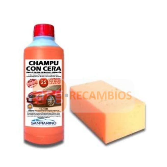 CHAMPU CON CERA SAN MARINO 1L
