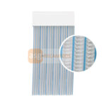 CORTINA PUERTA CRISTAL AZUL