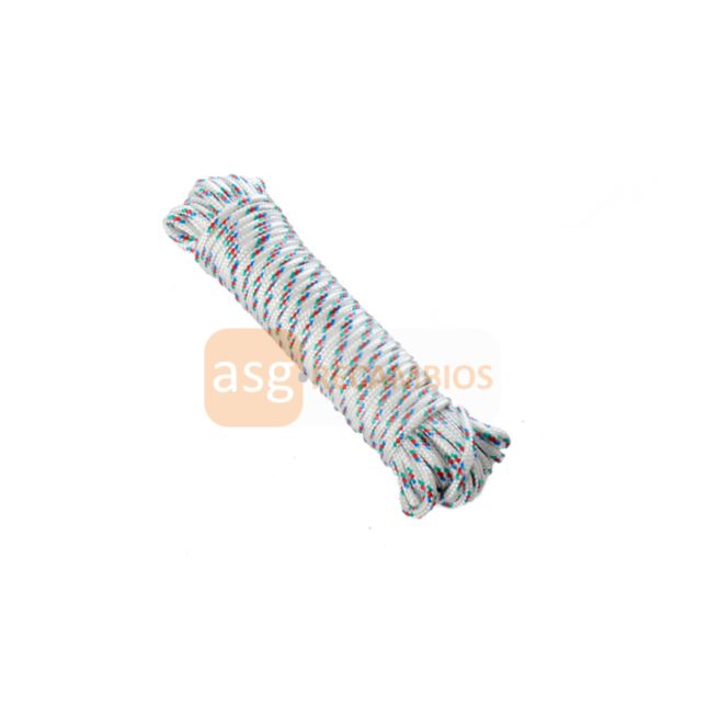 CUERDA TRENZADA POLIPROPILENO 4MM