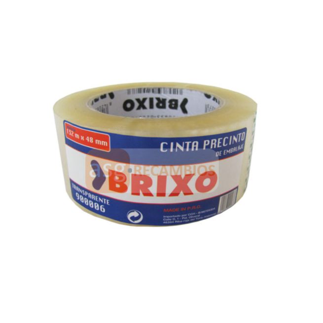 CINTA PRECINTO EMBALAJE TRANSPARENTE BRIXO