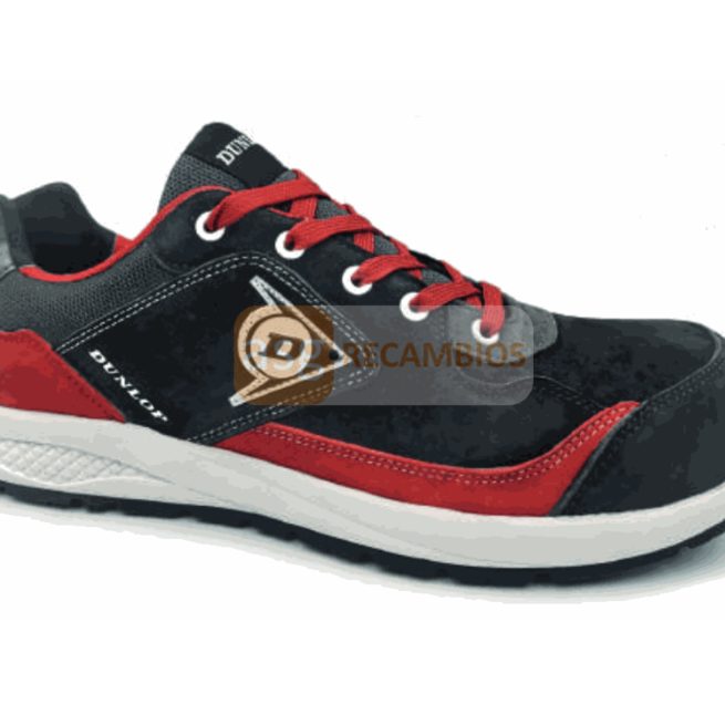 ZAPATO DUNLOP FLYING LUKA CHARCOAL RED