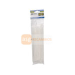 ABRAZADERAS BLANCAS 4.8X400MM