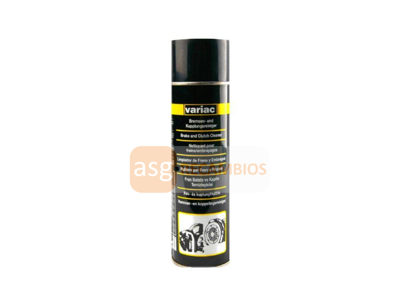 Variac Parts Cleaner LIMPIADOR DE FRENOS VARIAC 500ML - Mejores herramientas para cada ...