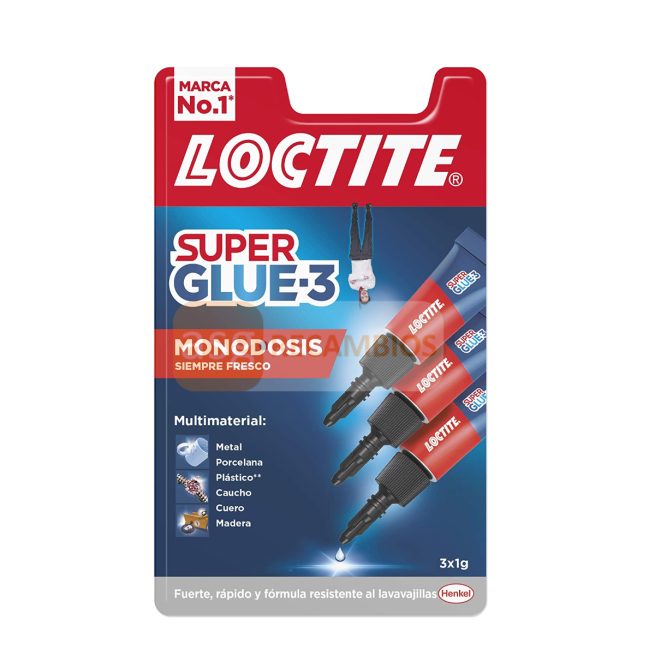 LOCTITE SUPER GLUE 3 MONODOSIS