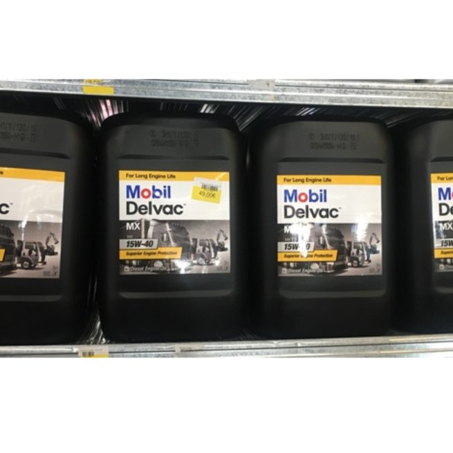 BIDON ACEITE 15w40 MOBIL DELVAC MX 20 LITROS