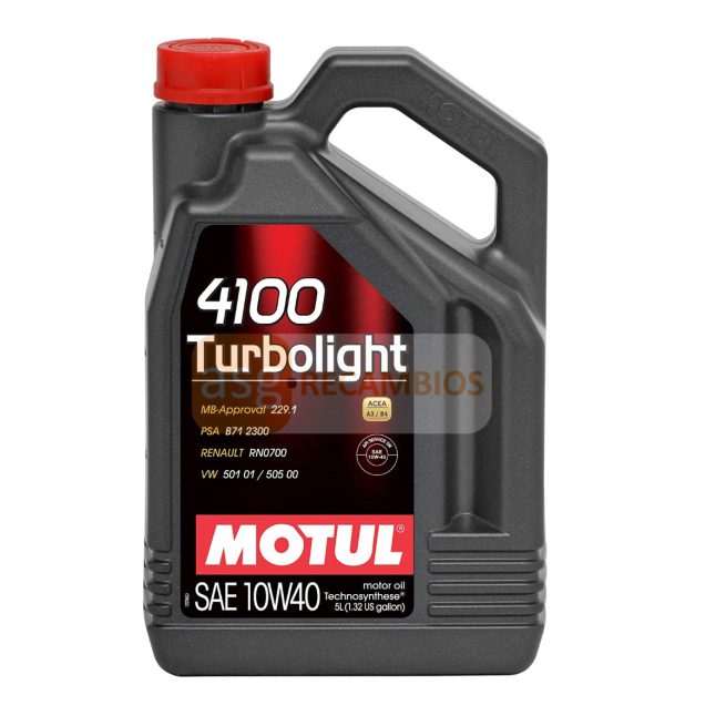 MOTUL 4100 TURBOLIGHT 10W40