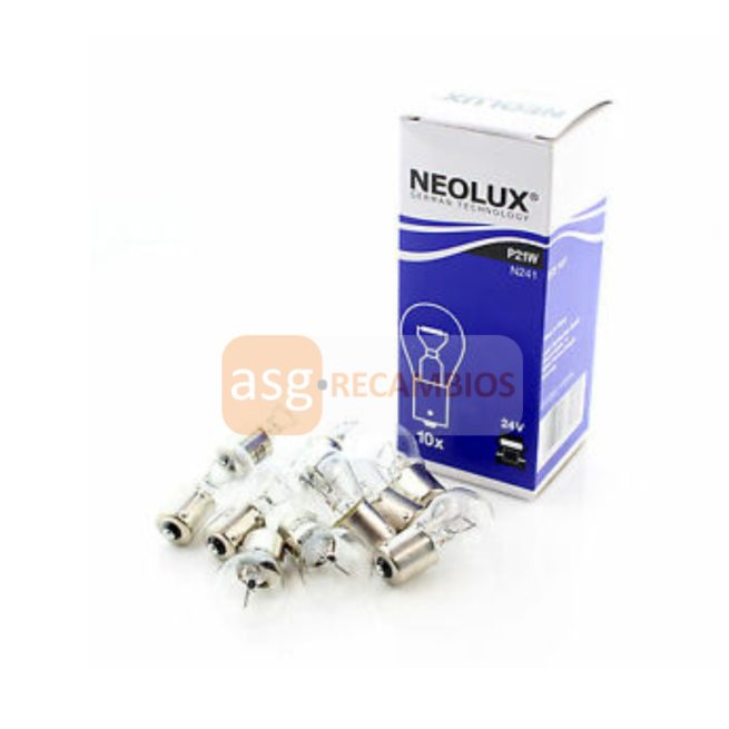 NEOLUX P21W N241 PACK 10 BOMBILLAS