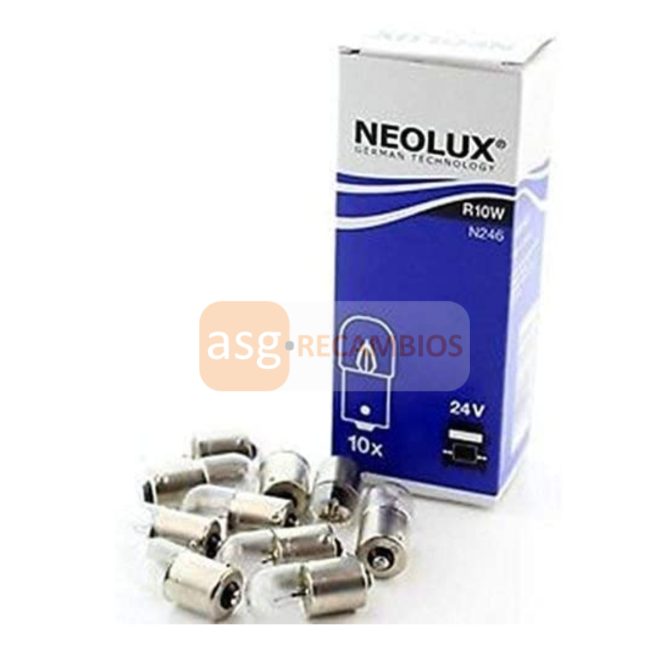 NEOLUX R10W N246 PACK 10 BOMBILLAS