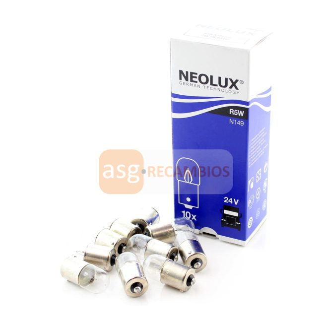 NEOLUX R5W N149 PACK 10 BOMBILLAS