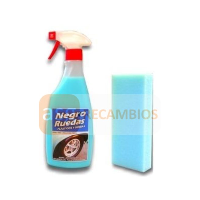 NEGRO RUEDAS PISTOLA + ESPONJA