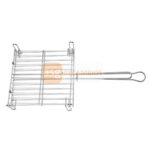 PARRILLA DOBLE CON PIES 25x25 CM