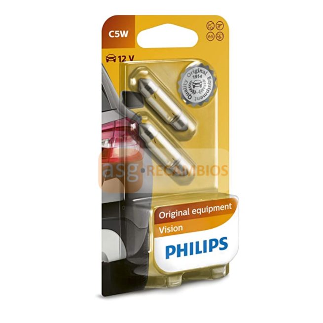 PHILIPS C5W 12V BOMBILLA