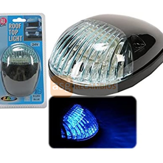 PILOTO 6 LED AZUL 24V ALLRIDE