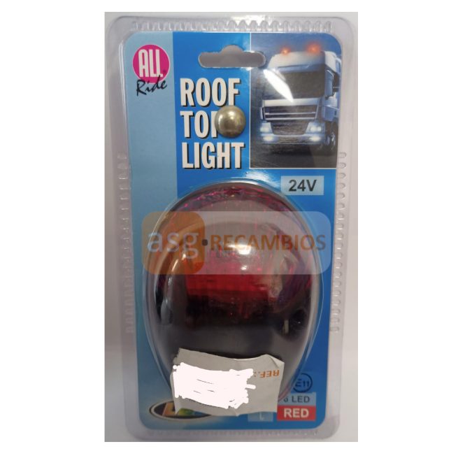 PILOTO 6 LED RED 24V ALLRIDE