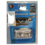 PILOTO DECO FRONTAL 2LED WHITE