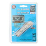PILOTO DECO FRONTAL 24V 6LED WHITE