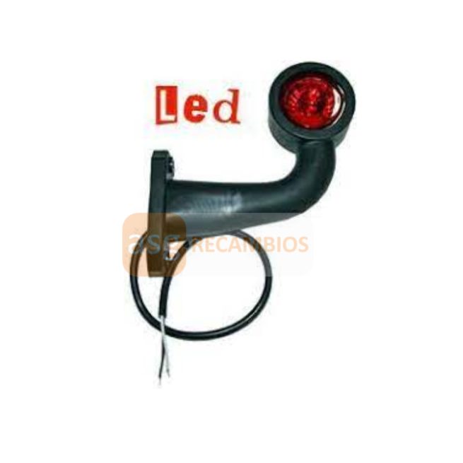 PILOTO CURVO DERECHO LED