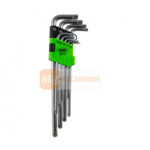 SET 9 LLAVES TORX EXTRALARGAS