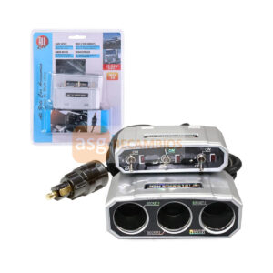 TRIPLE ENCHUFE 12V/24V ALL RIDE