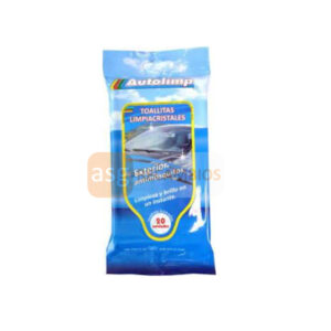 TOALLITAS LIMPIACRISTIALES ANTIMOSQUITOS