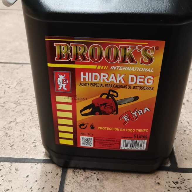 ACEITE MOTOSIERRAS BROOKS 20L