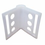 CANTONERA PLASTICO BLANCA DE PROTECCIÓN PACK 25uds