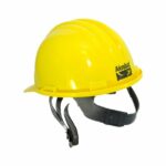 Casco de protección con barboquejo