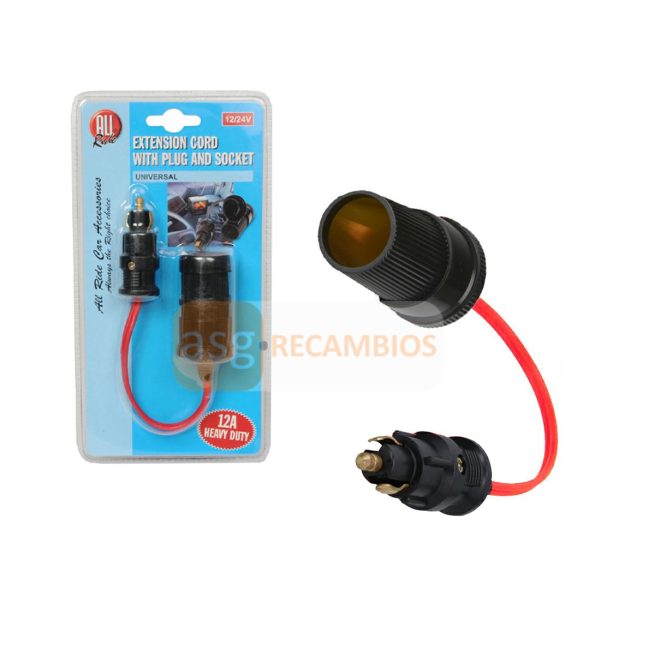 ENCHUFE ALARGADOR 12/24V