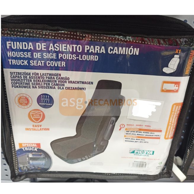 FUNDAS ASIENTO CAMIÓN PICOYA