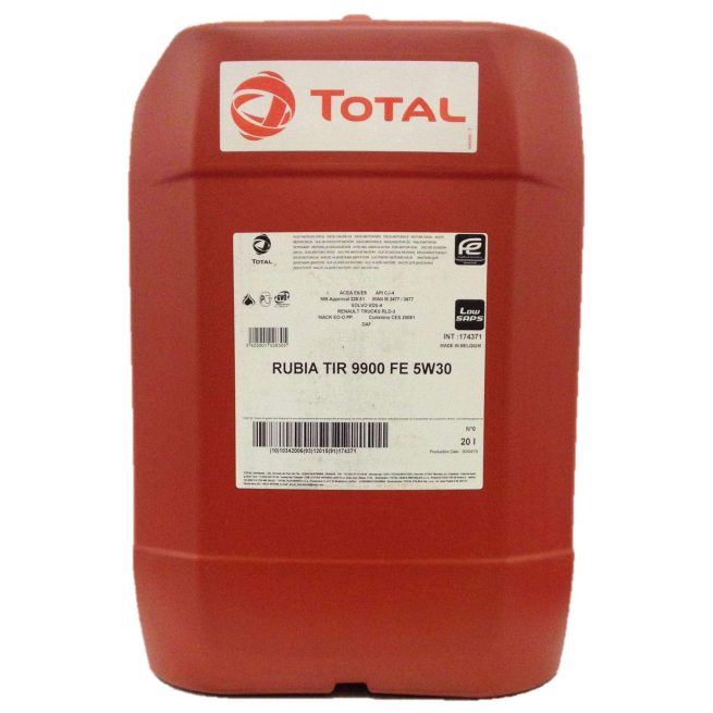20L TOTAL RUBIA TIR 9900 FE 5W-30