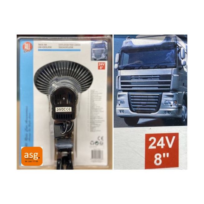 VENTILADOR OSCILANTE PINZA 24V