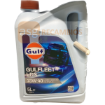 ACEITE MOTOR GULF GULFLEET LDS 15W40 5L