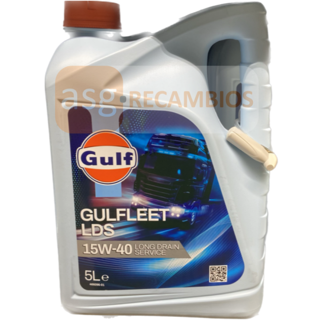 ACEITE MOTOR GULF GULFLEET LDS 15W40 5L