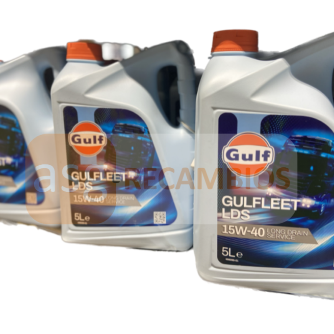 ACEITE MOTOR GULF GULFLEET LDS 15W40 5L