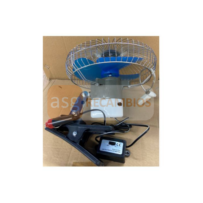 VENTILADOR 24V OSCILANTE CON PINZA