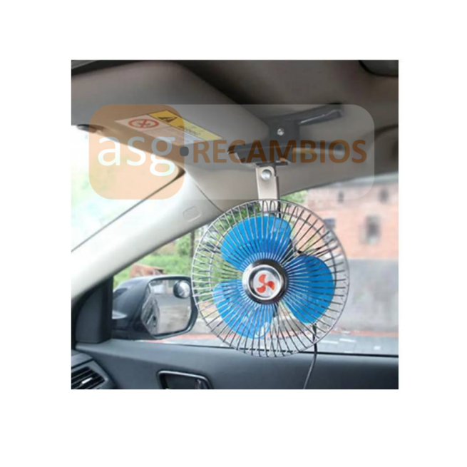 VENTILADOR 24V OSCILANTE CON PINZA